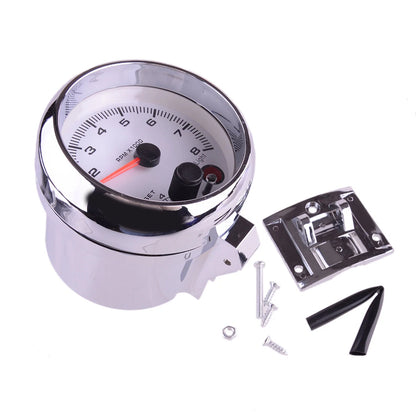 3.75" Car Tachometer Gauge w/ 7-Color LED Shift Light for Universal Models