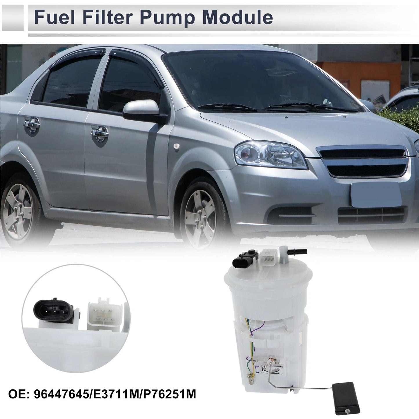Fuel Pump Assembly 1.6L L4 for Chevrolet Aveo (2006-2008)
