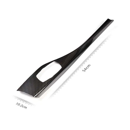 Carbon Fiber Gear Shift Center Console Panel Trim Fit For BMW 1 2 Series F20 F21