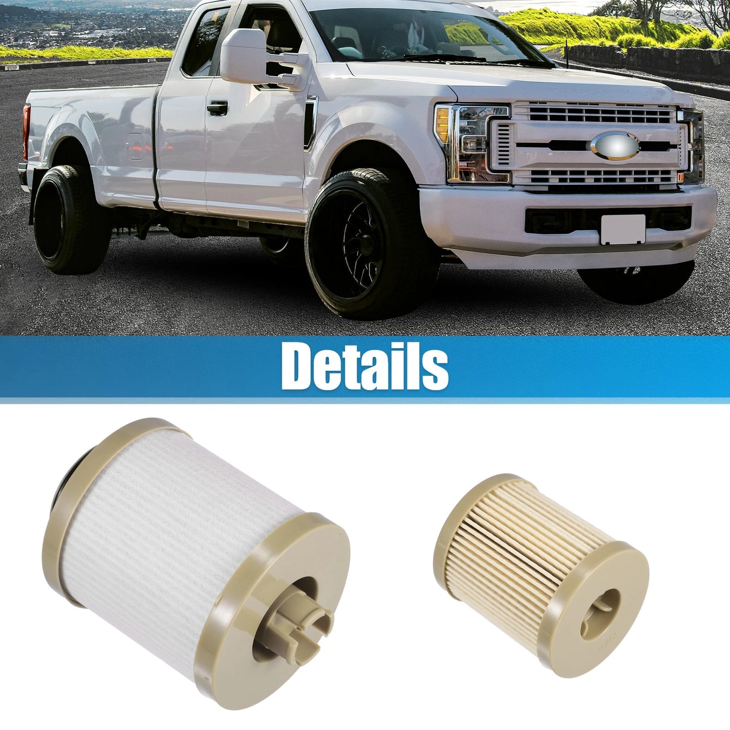Fuel Filter Element Set for Ford F-350 Super Duty (2003-2007)