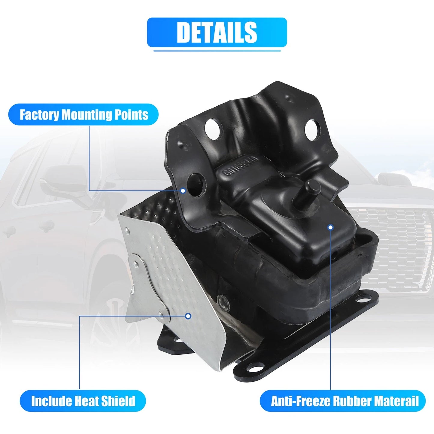 Front Engine Motor Mount for Chevrolet Tahoe Suburban (2007-2014)
