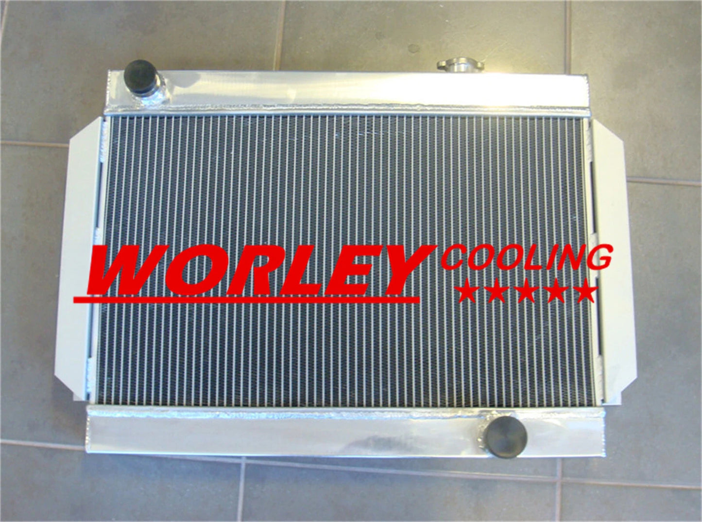 Aluminum Radiator for Holden Kingswood HQ HJ HX HZ Torana LH LX V8 (1971-1980)