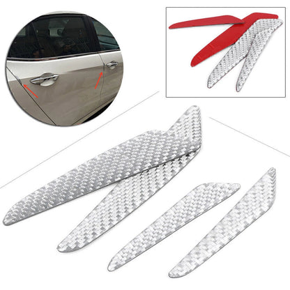 4 x Car Door Protective Strip Anti-Collision Carbon Fiber for Mercedes-Benz