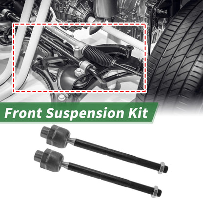 8 x Front Inner Tie Rod Ends & Ball Joint for Dodge Dakota (1987 - 2005)