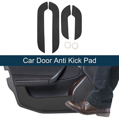 Black Anti Kick Pad Sticker Protector for Lexus NX300 (2015)