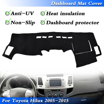 Dashboard Cover for Toyota Hilux (2005-2015)