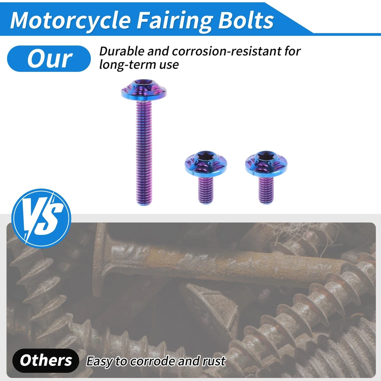 Windshield Bolts 2 x for Harley Street Glide/Street Glide Specials (2014–2024)