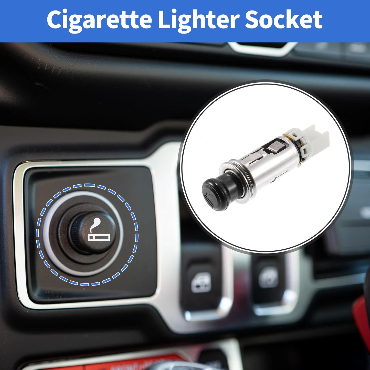 Cigarette Lighter Socket Plug Assembly for Toyota Matrix (2009–2014)
