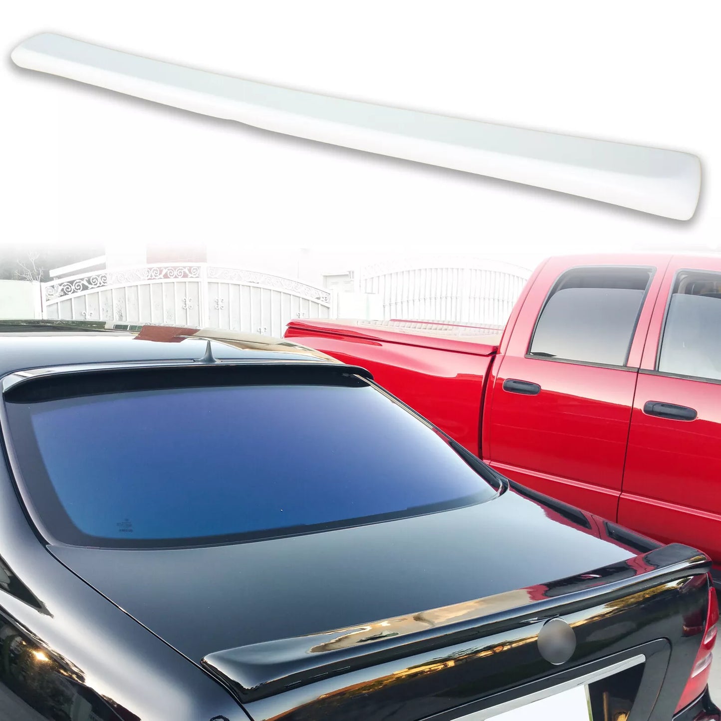 Boot Spoiler for Mercedes Benz W220 (1998-2005)