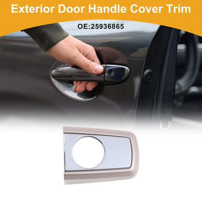 Exterior Door Handle Cover Trim for Buick Regal LaCrosse Encore Champagne ABS