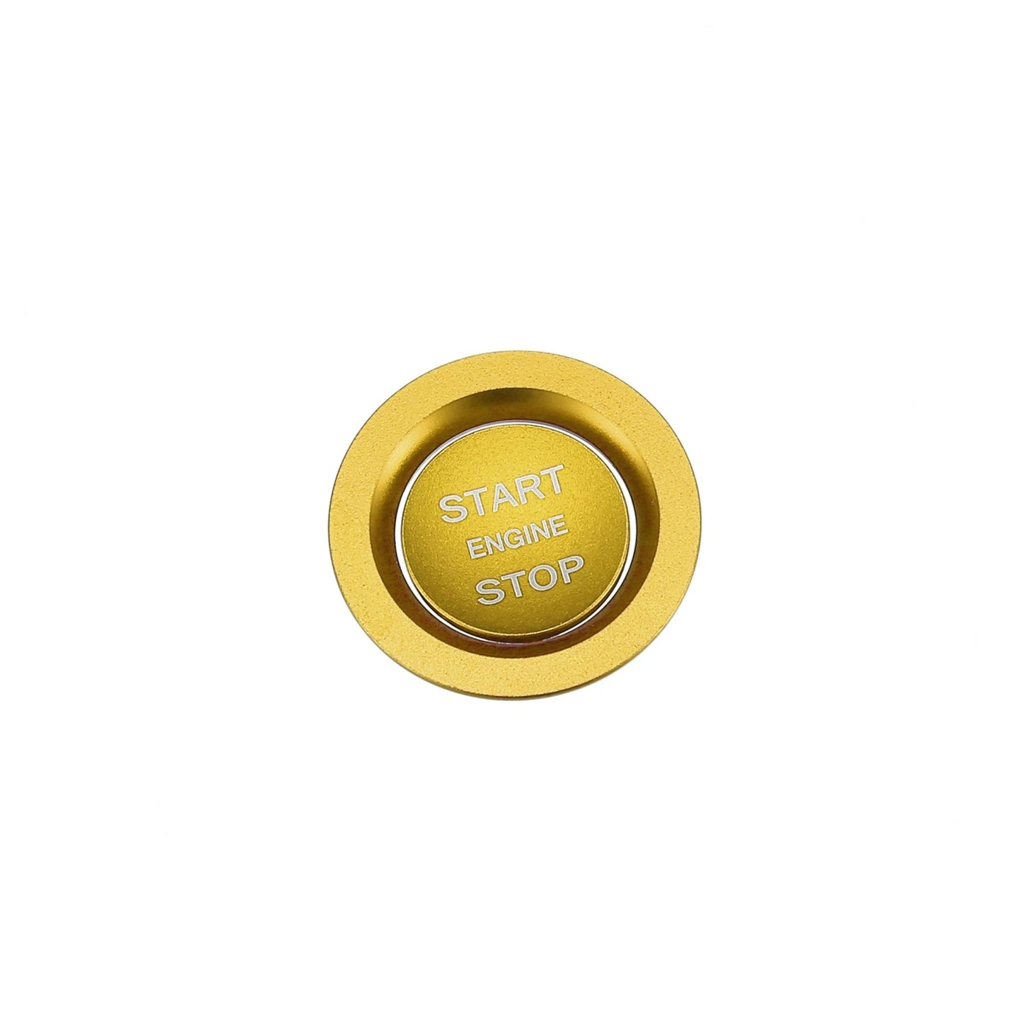 Gold Tone Start Stop Button Cover for Land Rover