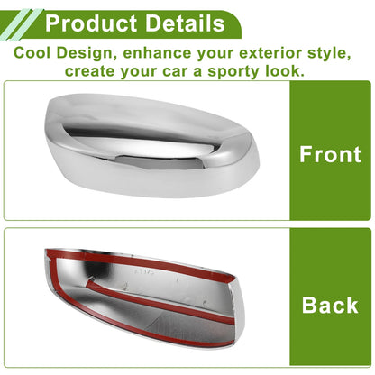 Mirror Cover Cap Electroplating Replacement for Chevy Silverado 1500 (2007-2013)