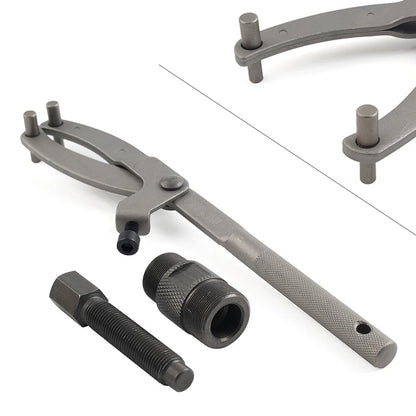 Adjustable 24MM 27MM Motorcycle Clutch Flywheel Spanner Magneto Tool