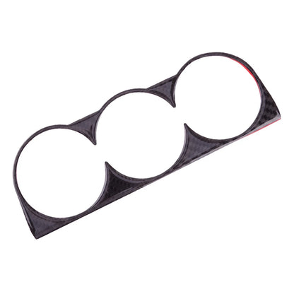 Carbon Fiber Center Console Compass Panel Cover Trim for Toyota FJ Cruiser