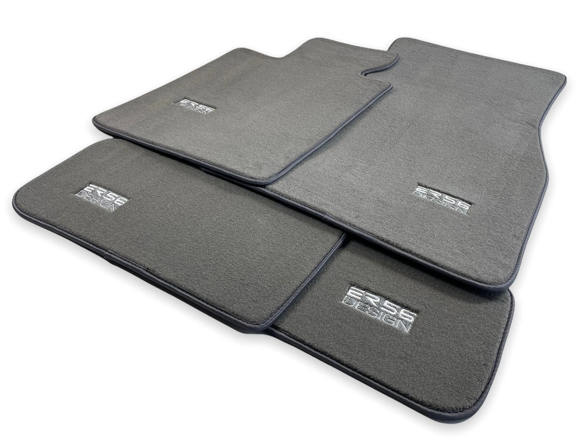 Premium Gray Floor Mats for BMW 1 Series F21 (2011-2019) - ER56 Design