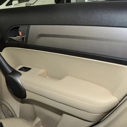 Door Armrest Cover Front Panels Beige 1 pair for Car