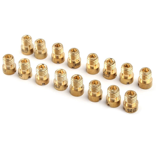 16x Carburetor Main Jets for PWK Keihin OKO CVK 125cc (90-100)