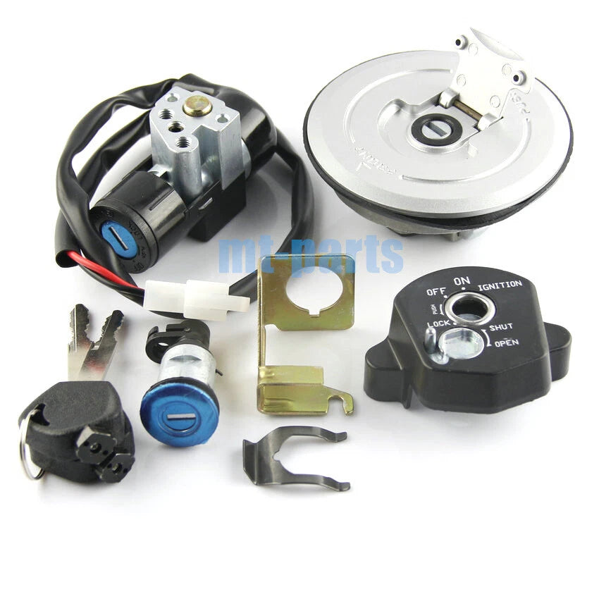 Fuel Gas Cap & Ignition Key Switch Seat Lock for Honda CBR125R (2011-2018)