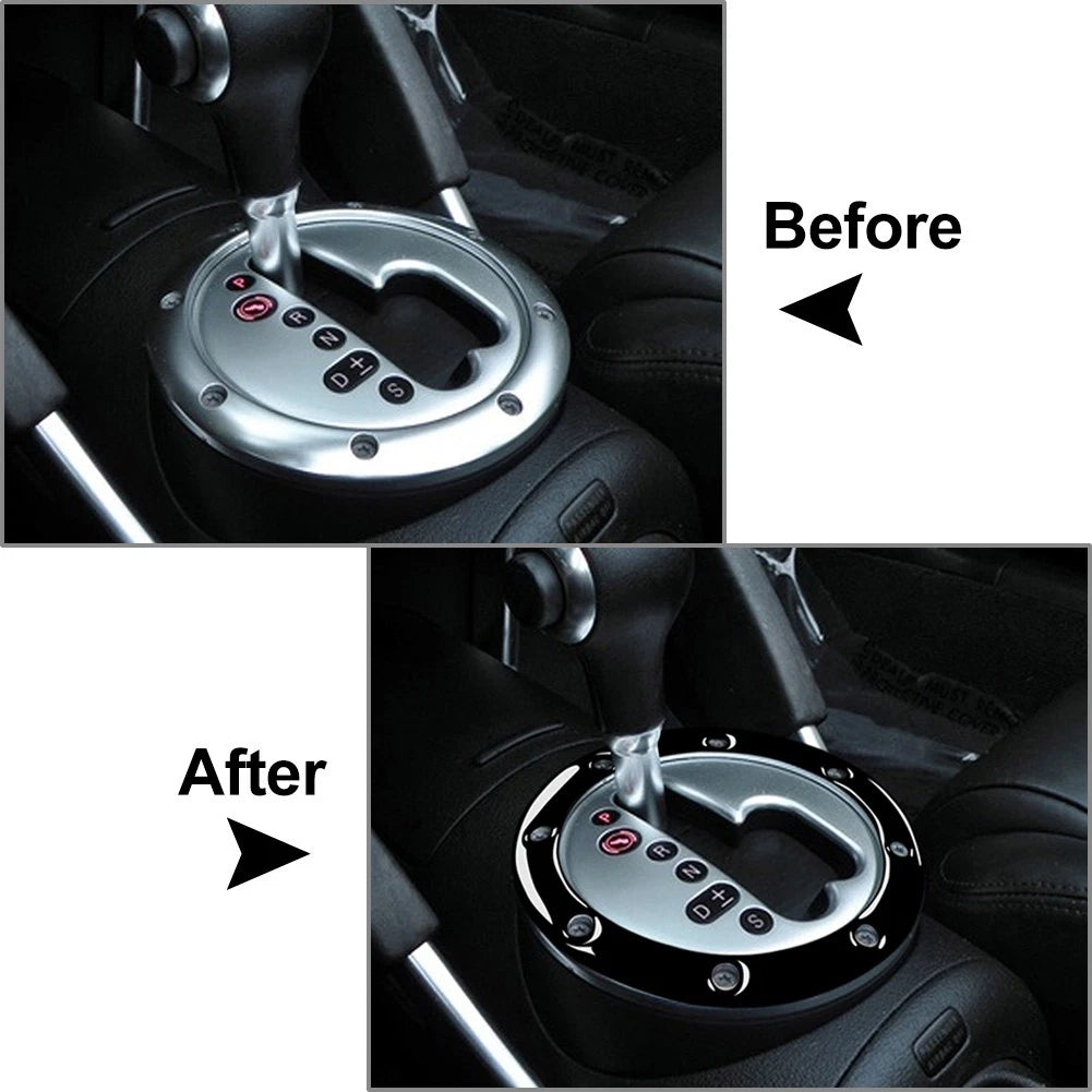 Black Gear Shift Panel Trim for Audi TT (2001-2006)
