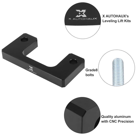 1 inch Front Leveling Lift Kit for Chevrolet Silverado 1500 (2007-2019)