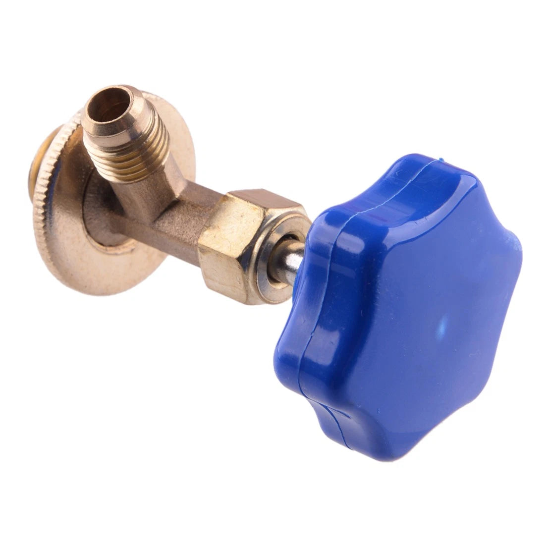 4 x 1/4" SAE R-134a AC Brass Can Tap Dispensing Valve for Car