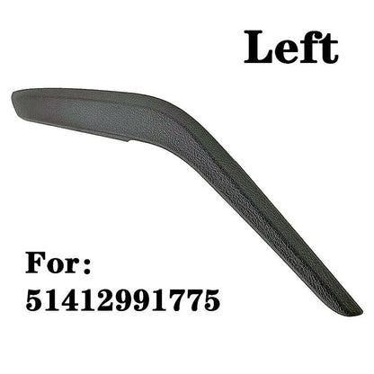 Black Left Side Inner Door Panel Handle Pull Trim Cover for BMW X1 E84 (2010-2016)
