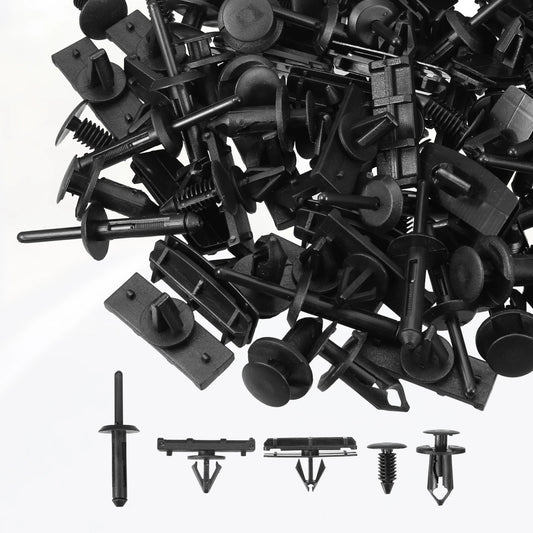 100 Pcs Retainer Fastener Clips for Jeep Wrangler