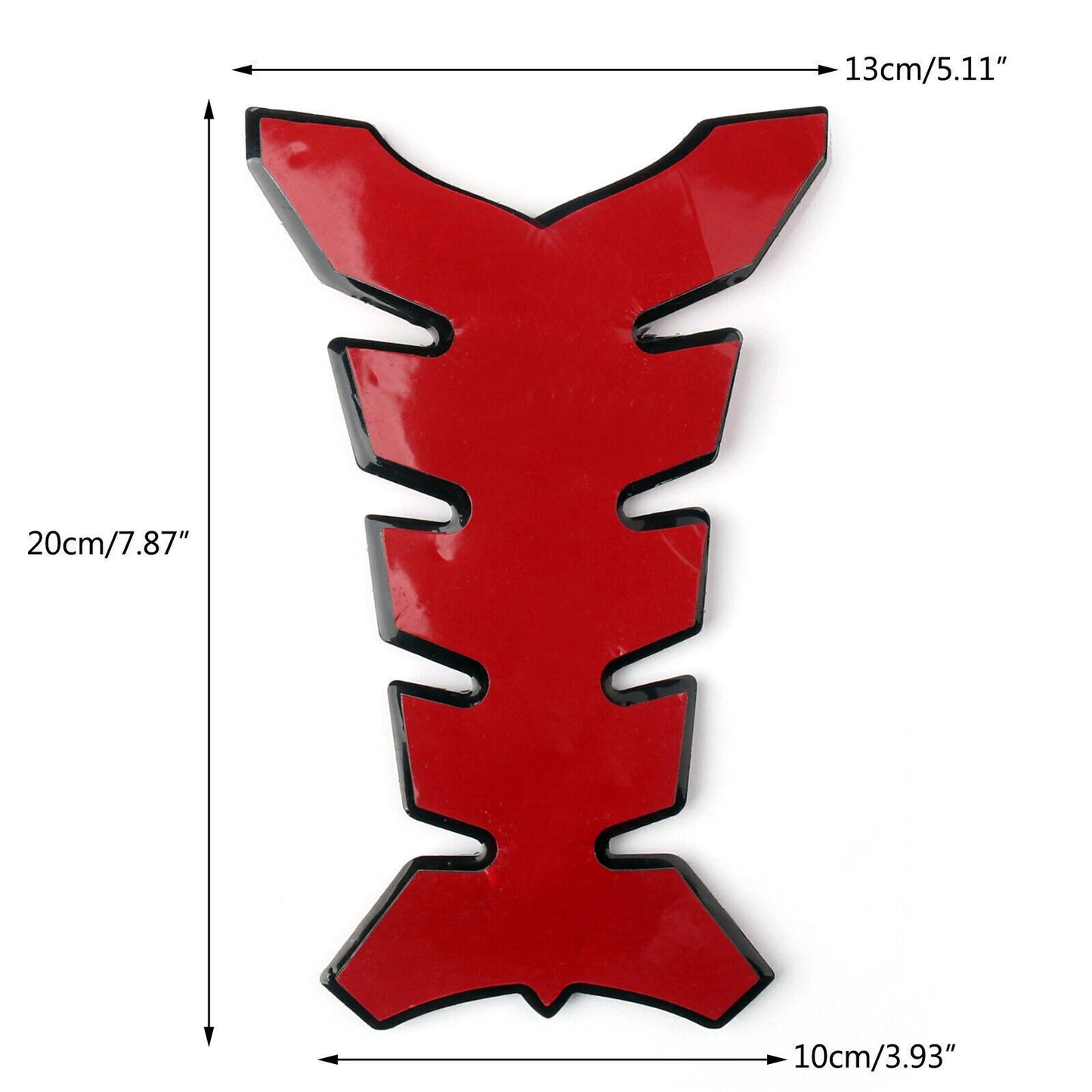 3D Rubber Tank Pad Protector for Honda/Yamaha/Kawasaki/Suzuki