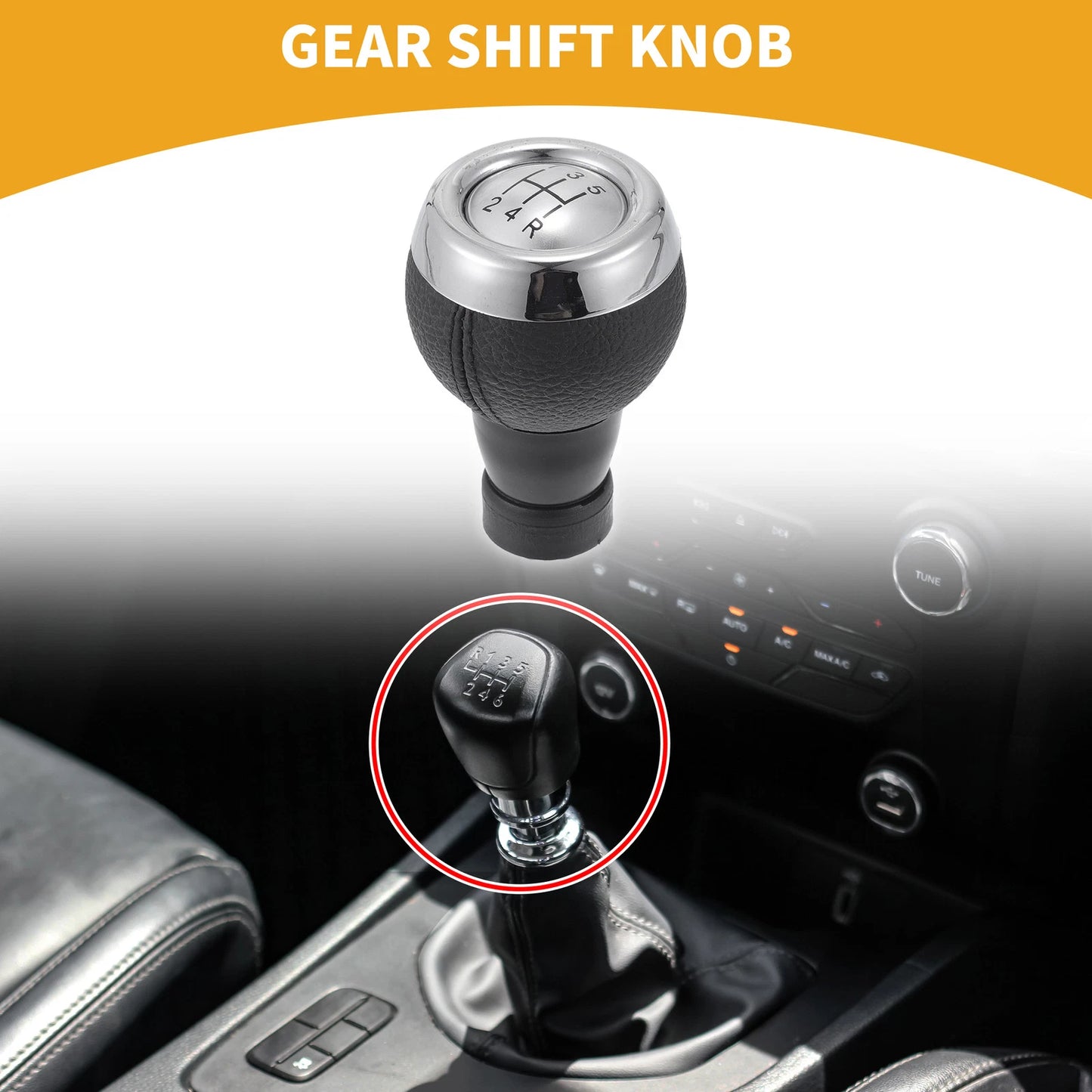 5 Speed Gear Shifter Knob for Mini Cooper R56 (2006-2012)