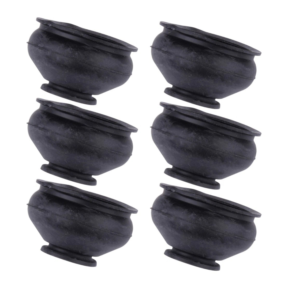 6 x 11mm Rubber Tie Rod End Ball Joint Dust Boots for Car