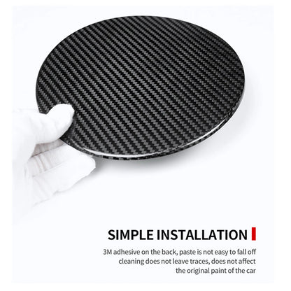 Dry Carbon Fiber Oil Fuel Tank Cap Cover for Chevrolet Camaro (2016-2020)