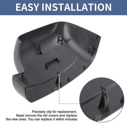 Driver Side Mirror Cover Cap Gray for FIAT TALENTO (2016-2020)