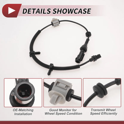 ABS Wheel Speed Sensor for Ford Focus (2008-2011) Rear Left