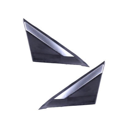 Right & Left Door Mirror Triangle Molding Trim for Ford Fusion (2013-2018)