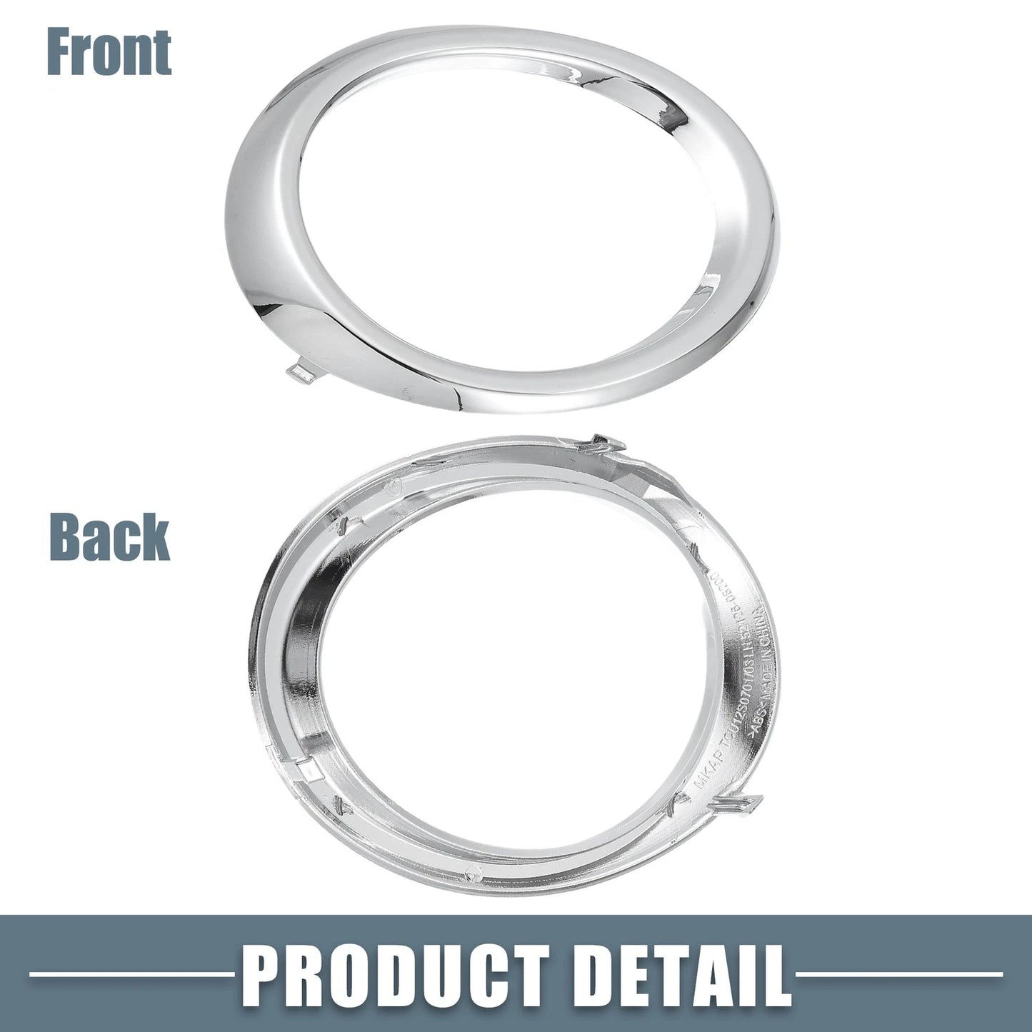 Fog Light Grille Covers for Toyota (Fits Various Models)
