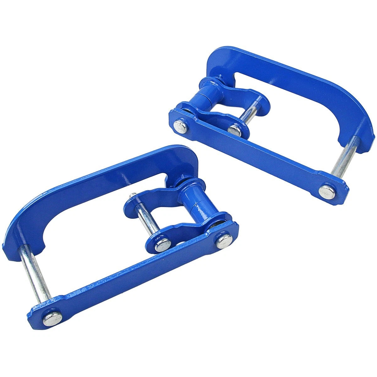 2 x 2" Rear Leaf Spring Lift Shackles for Isuzu D-Max (2021-ON)