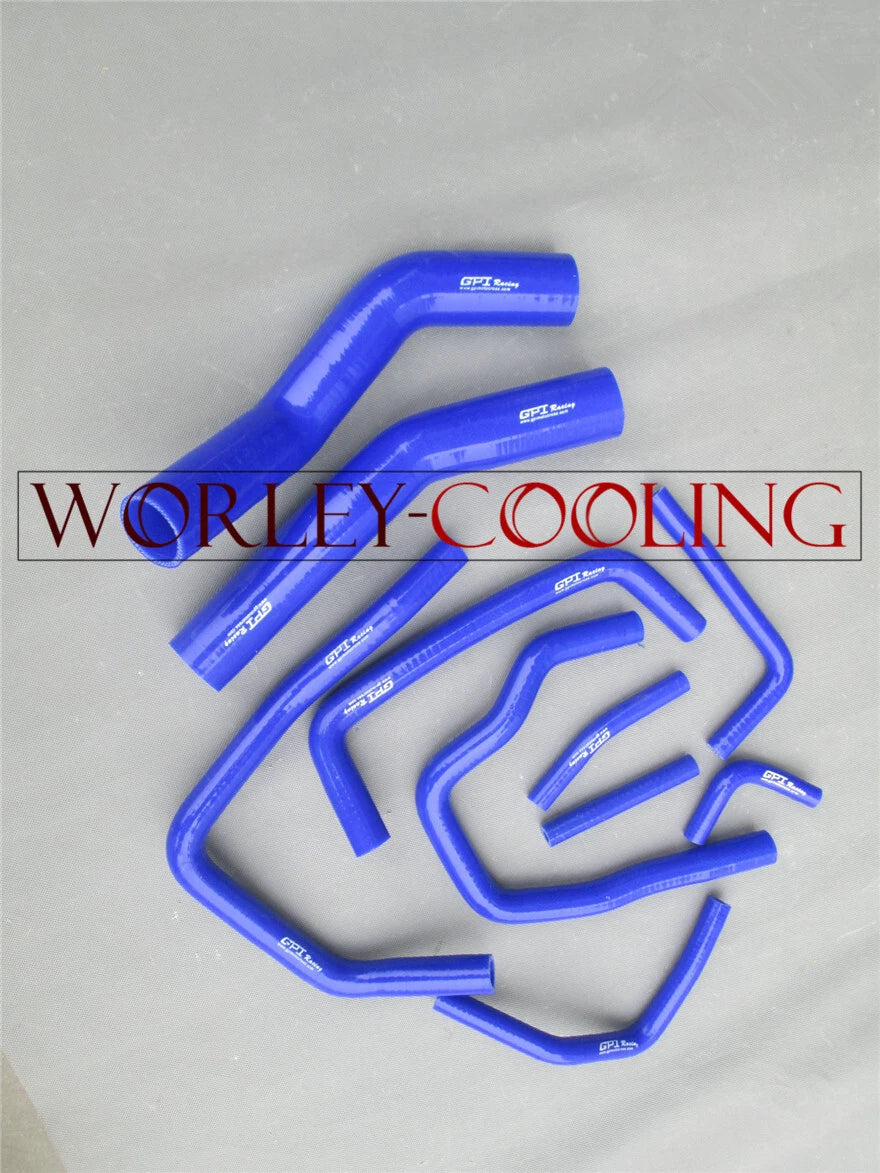 Silicone Radiator & Heater Hose for Toyota Landcruiser HDJ80 (1990-1997)