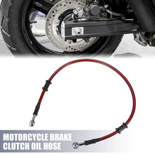 60cm Brake Clutch Oil Hose Line Throttle Pipe for Motorcycle Red