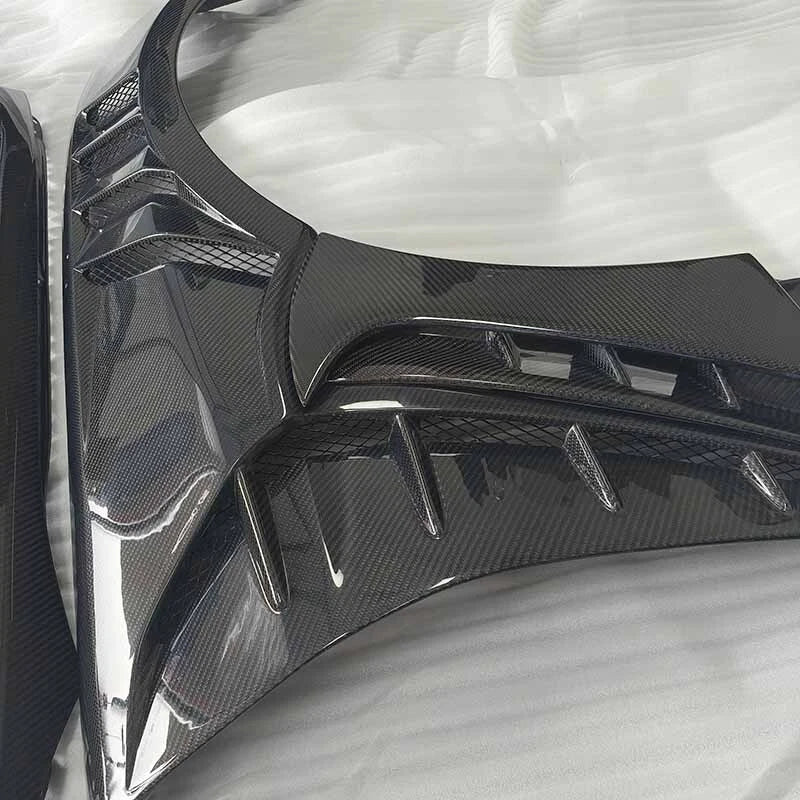 Real Carbon Fiber Front Side Fenders Vent Panel for Toyota GR86/Subaru BRZ 2022+