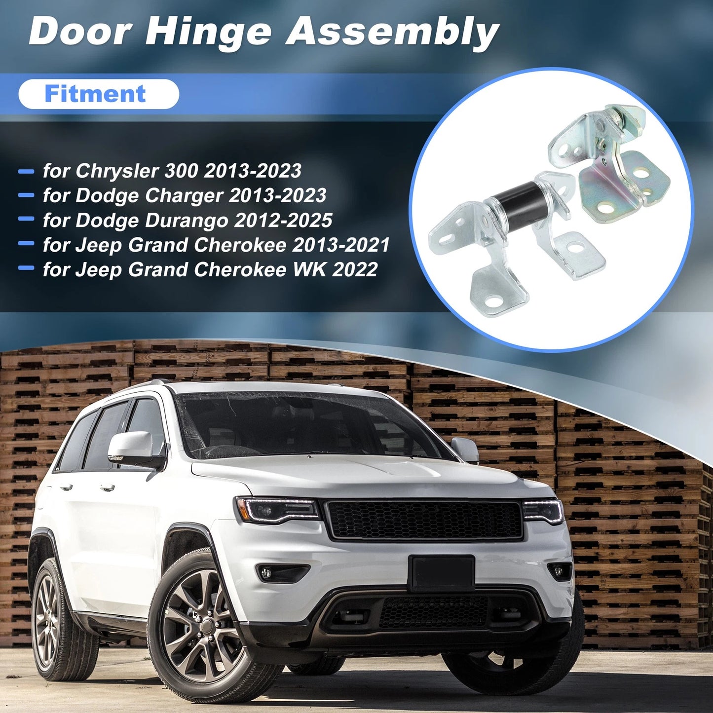 Front Right Door Hinge for Jeep Grand Cherokee (2013-2021)