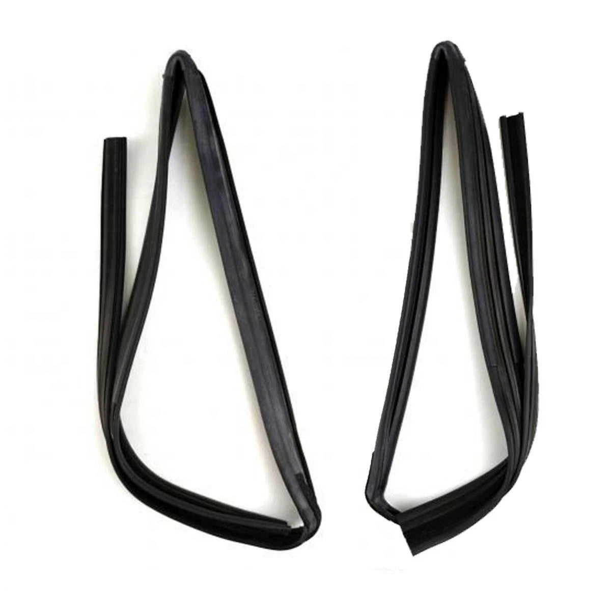 Glass Run Door Channel Rubber Rear Pair Fits Toyota Vios NCP42 4D Sedan 2003-06