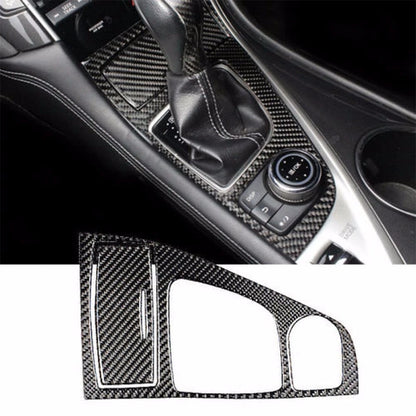 Carbon Fiber Console Gear Shift Cover Trim for Infiniti Q50 Q60 (2014–19)