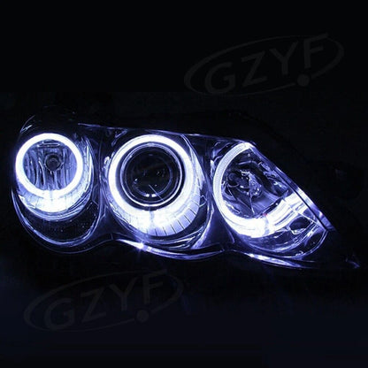2 x 100mm 12V-24V Angel Eyes COB Halo Ring Lights for Car Headlights