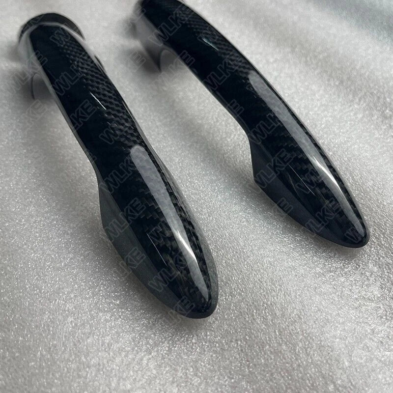 100% Carbon Fiber Exterior Door Handle Cover Trim for Alfa Romeo Giulietta 12-21
