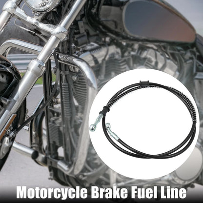 Fitting Ends / 130cm / Braided Brake Clutch Oil Hose for Motorcycle