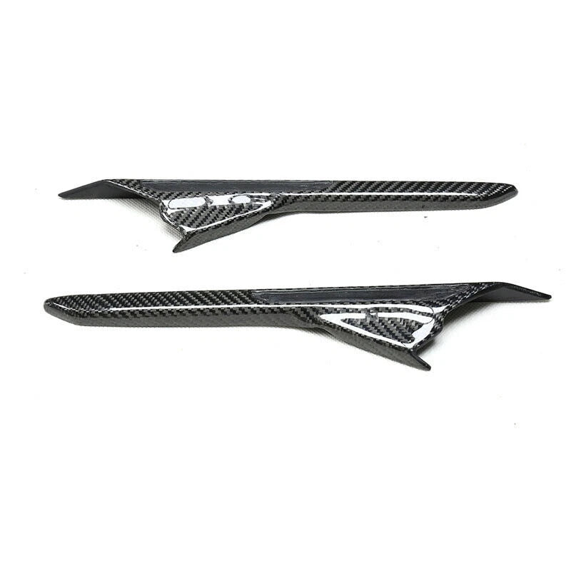 Dry Carbon Fiber Side Fender Air Vent Trim Parts For BMW M5 2018-2022