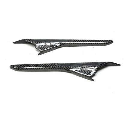 Dry Carbon Fiber Side Fender Air Vent Trim Parts For BMW M5 2018-2022