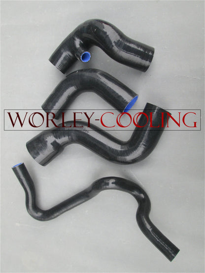 Turbo Hose Kit for Audi A4 1.8T B5 (1995-1997) - Black Silicone 2 x Hoses