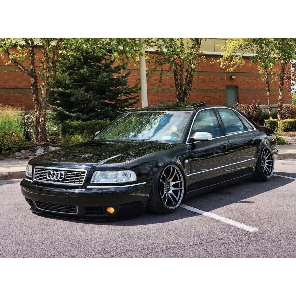 Front Bumper Lip 3 Pcs for Audi A8 S8 D2 (1994-2002)