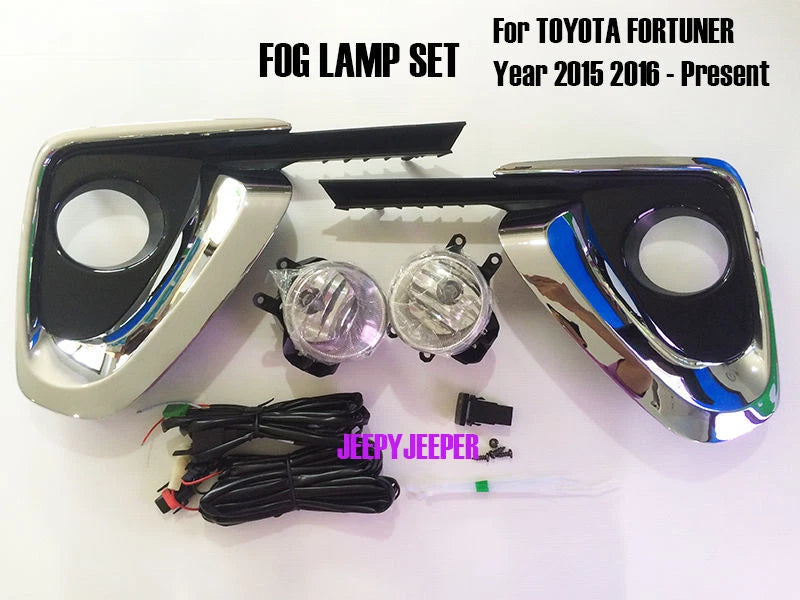 Fog Lamp Tail Light Set for Toyota Fortuner GX GXL Crusade (2015-2020)